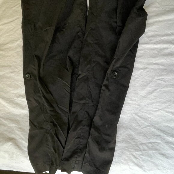 L.L. Bean Lightweight Hiking Pants Women's Black Size 8 - Picture 5 of 8